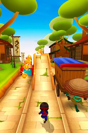 Ninja Kid Run Free - Fun Games screenshot 1