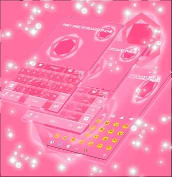 Pinky Free Keyboard Theme screenshot 3