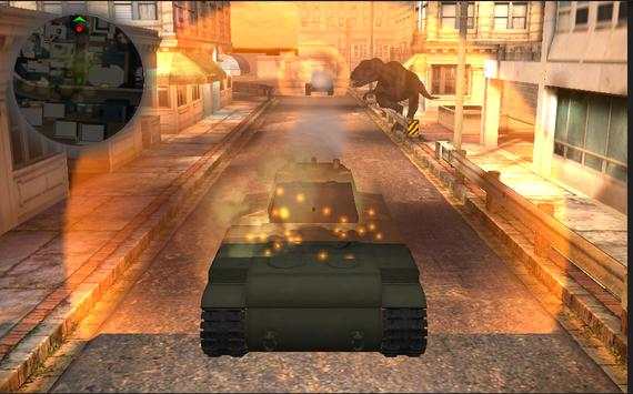 Dino World Tank Simulator Crazy world war 2 Battle screenshot 4