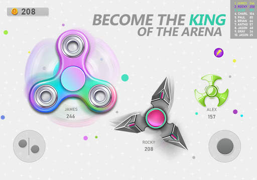 Realtime Fidget Spinner Games screenshot 6