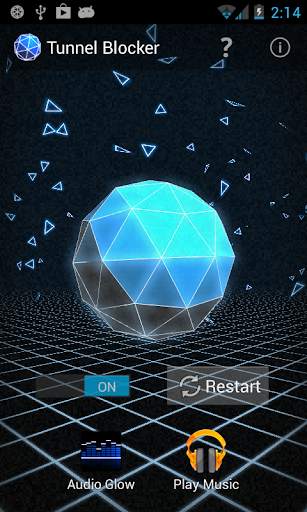 Tunnel Blocker (music vis.) screenshot 1