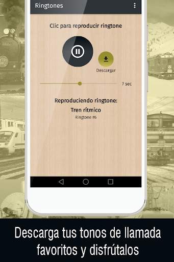 tonos de tren para celular, sonidos de trenes screenshot 3