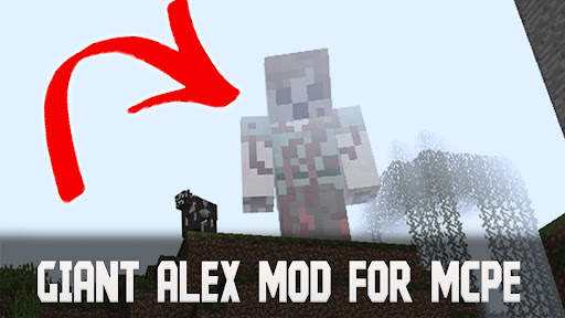 Giant Alex Mod Minecraft PE screenshot 3