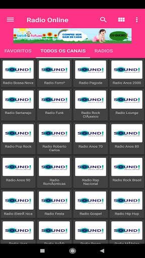 Rádio Online e TV aberta screenshot 1