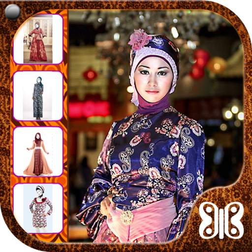 Hijab Dress Batik Party 1.6