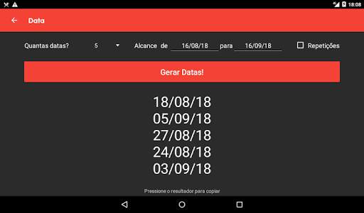 Randomizer  Gerador de Escolhas - Tomar Decisőes screenshot 12