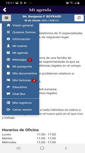 Almonte Leclerc: migration app 6 تصوير الشاشة