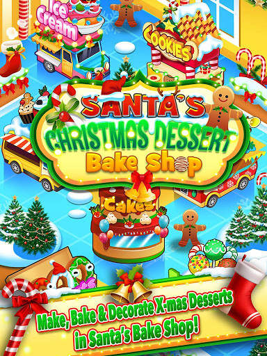 Christmas Dessert Bake Shop - Make Donuts & Cake screenshot 1