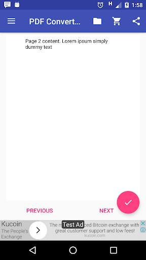 PDF to Image Converter - Lite screenshot 4