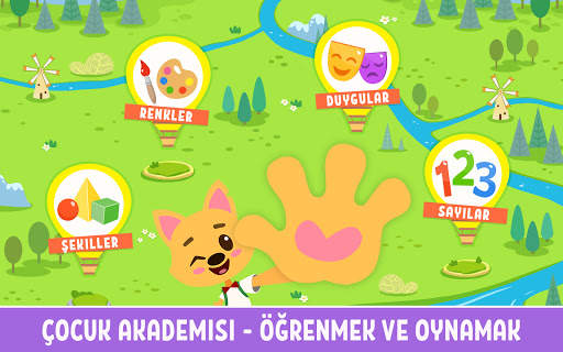 Eğitici çocuk oyunları: renkler ve şekiller screenshot 12