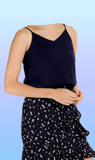 Women Skirt Photo Suit screenshot 4