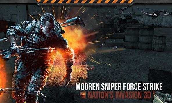 Modern Sniper Force Strike 3d screenshot 1