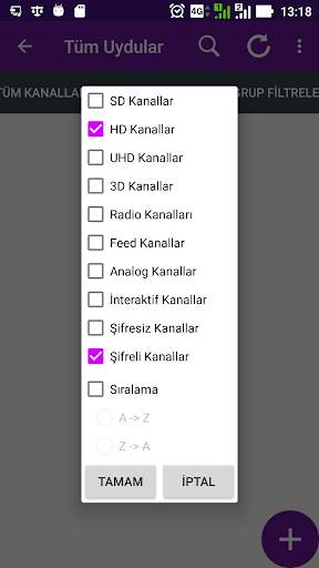 Astra Frequency List screenshot 14