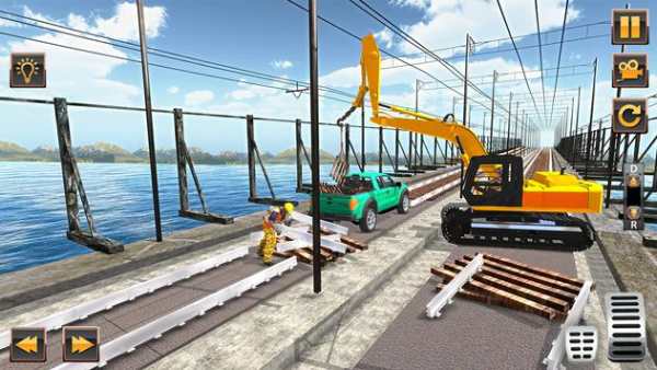 Indian Railway Bridge Builder: Train Games 2017 screenshot 5