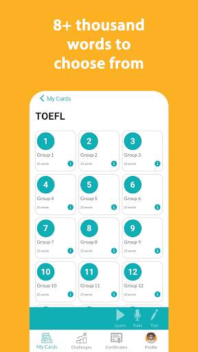 Worddio: Grow your vocabulary 3 تصوير الشاشة
