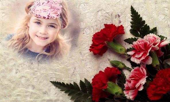 Flower photo frame screenshot 1