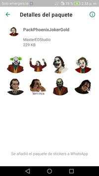 The Joker Sticker for whatsapp-WAStickerApps screenshot 4