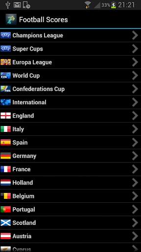 Football Live Scores screenshot 2