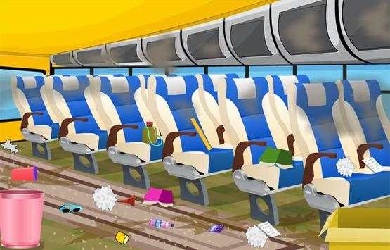 My School Bus - Cleaning Game screenshot 2
