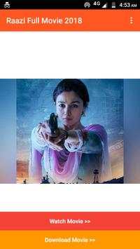 Raazi Full Movie 2018 HD - Alia Bhatt screenshot 1