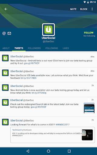 UberSocial for Twitter screenshot 10