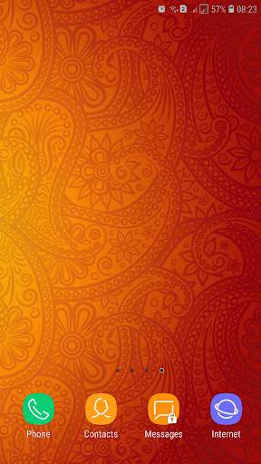 Orange Color Wallpaper 14 تصوير الشاشة