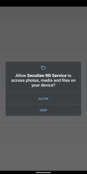 SecuGen RD Service screenshot 4