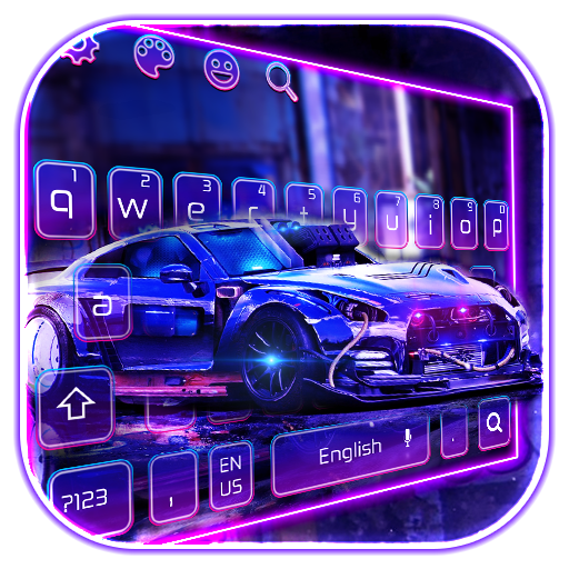 Racing Car Speed Keyboard icon