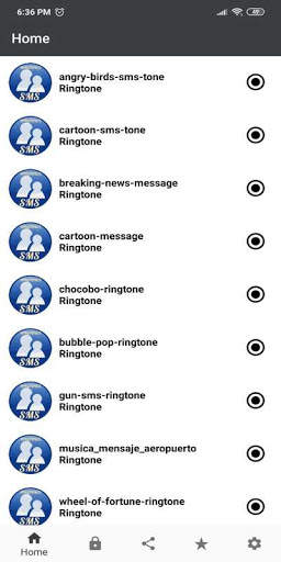 Ringtones Messenger screenshot 1