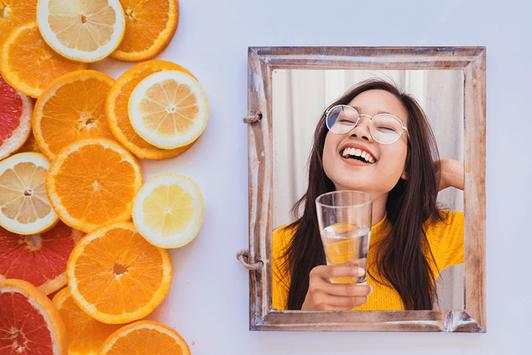 Orange Photo Frames HD screenshot 1