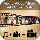Audio Video Mixer - Add Audio In Video أيقونة