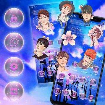 Glitter BTS Launcher screenshot 1