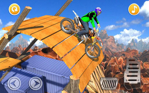 Crazy Stunt Bike Racing Free screenshot 5