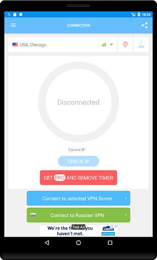 VPN Russia - get free Russian IP स्क्रीनशॉट 8