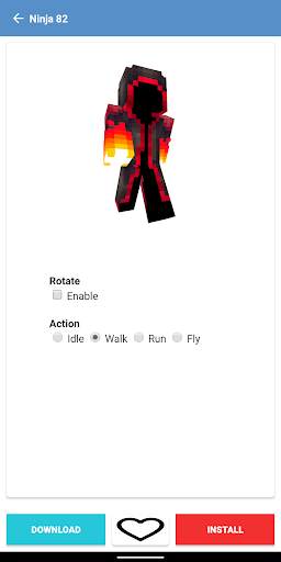Ninja Skins for Minecraft PE screenshot 3
