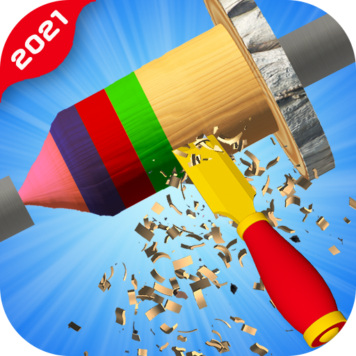 Wood Turning 3D - Wood Carving -  Paint Shop icon
