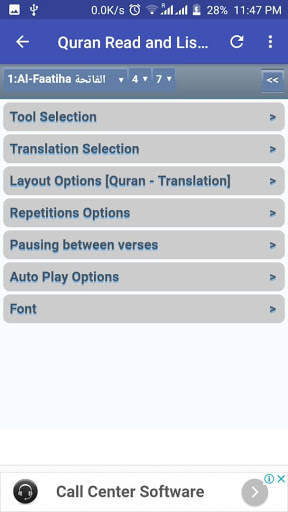 Complete Quran Read and Listen screenshot 3