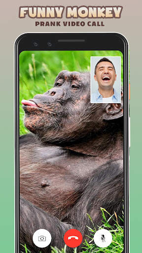 Funny Monkey Prank Video Call screenshot 1