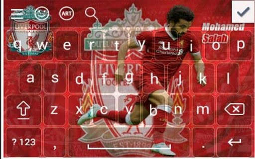 Mohamed Salah Theme Keyboard स्क्रीनशॉट 2