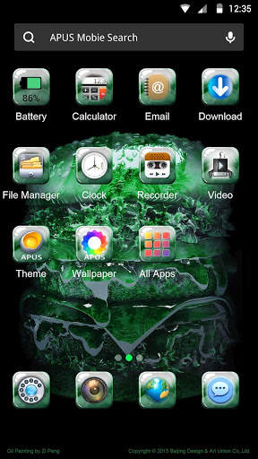 Jade food theme screenshot 2