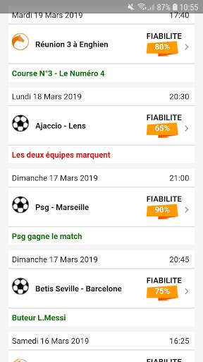 Pronos Direct screenshot 3