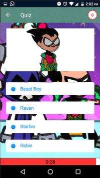 Guess Teen Titans Go Trivia Quiz screenshot 2