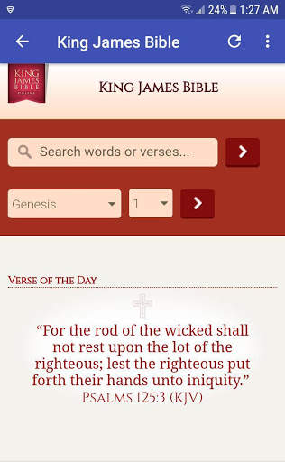 HOLLY BIBLE screenshot 1