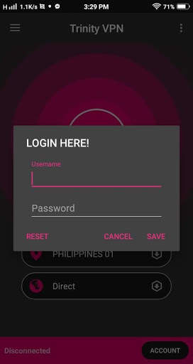 Trinity VPN Lite screenshot 2