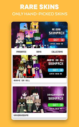 Anime Skins 2 تصوير الشاشة