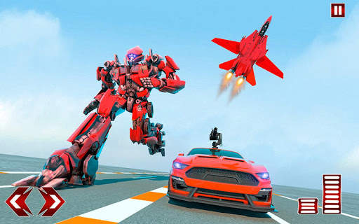 Air Jet Robot Car Transform Bike War screenshot 3
