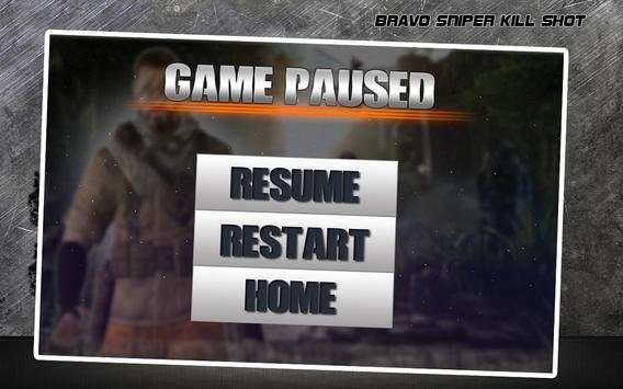 Bravo Sniper Pembunuh Ditembak screenshot 5