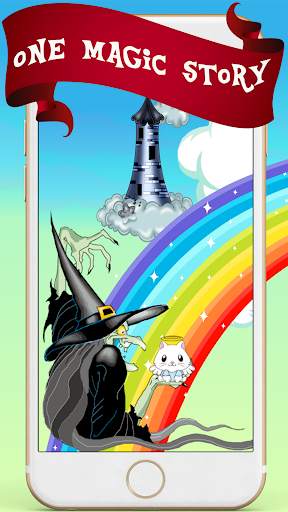 Kitty Rainbow Stack Survival Game screenshot 1