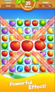 Yummy Fruit Crush Match 3 screenshot 2