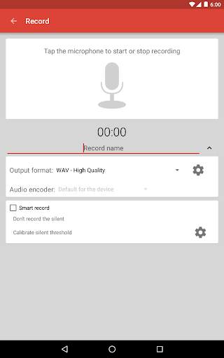 Audio Recorder 9 تصوير الشاشة